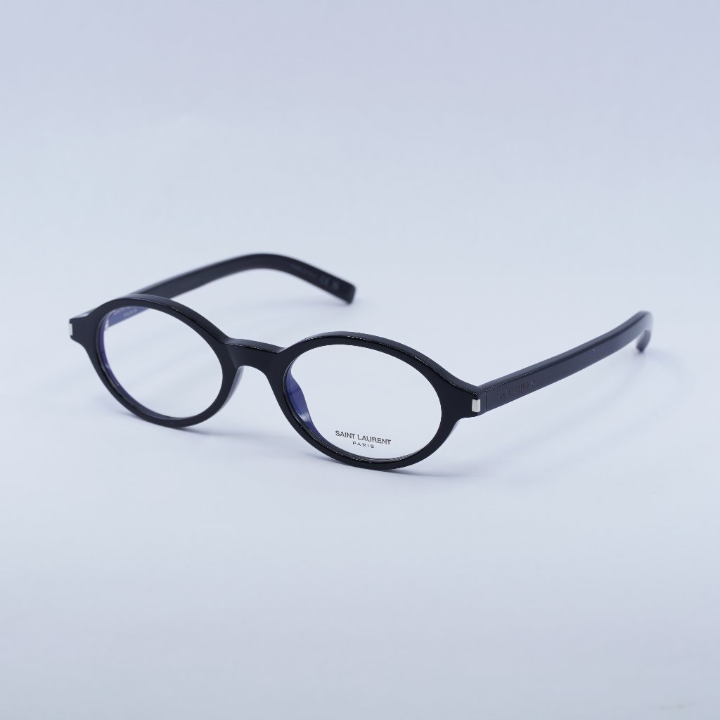New Saint Laurent Sl751jeanne Opt 001 Eyeglasses - Black Frame